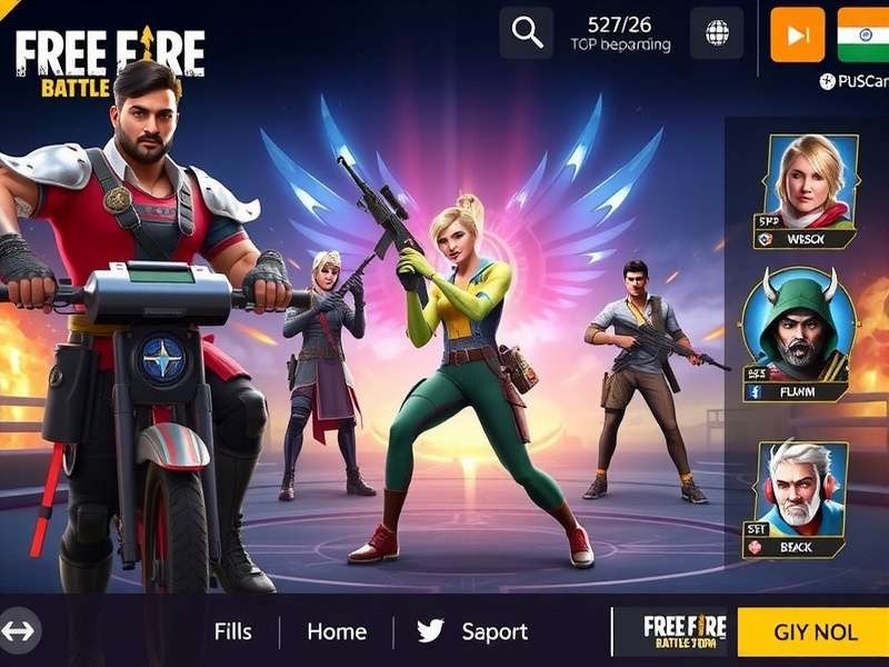 Free Fire Battle Storm gameplay screenshot