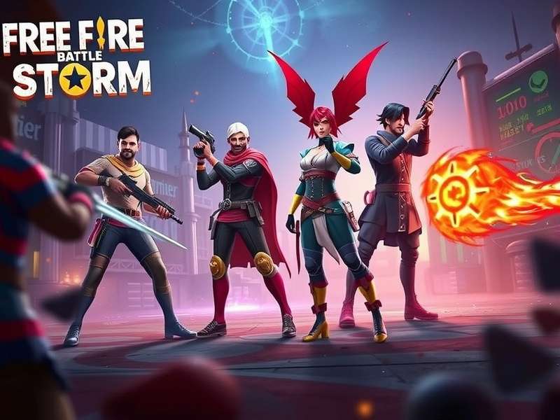 Indian Free Fire Battle Storm esports tournament